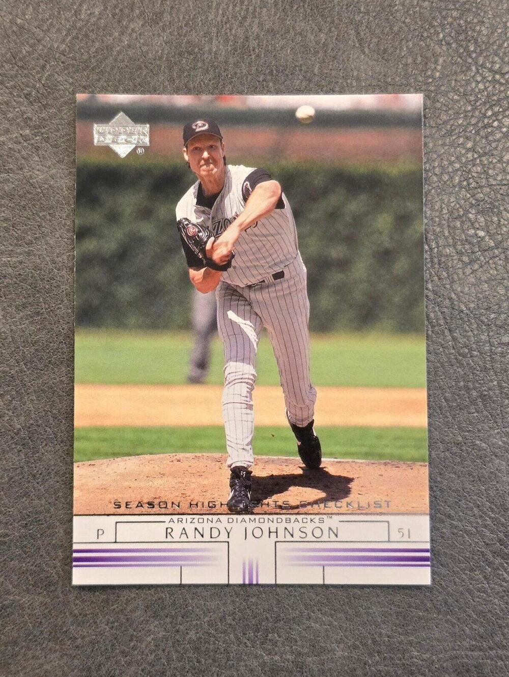 2002 Upper Deck #496 Randy Johnson Baseball Card